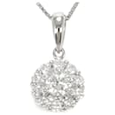 PT900 Platinum PT850 Necklace Diamond in Pristine Condition - & Other Stories