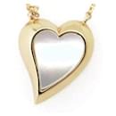 Star Jewelry Shell Heart Necklace, K18 Yellow Gold for Women in Very Good Condition - & Other Stories