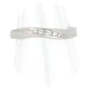 Bague en diamant Royal Asscher PT950 Platine 0,04 ct Taille 8 en excellent état - & Other Stories