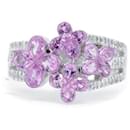 Masumikasahara Pink Sapphire and Diamond Ring with 2.00ct Pink Sapphire and 0.18ct Diamond in 18K White Gold, Size 11  in Great Condition - & Other Stories