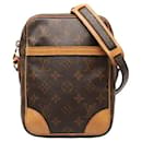 Borsa a spalla Louis Vuitton Monogram Danube M45266 in pelle PVC marrone in buone condizioni