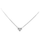 Vendome Aoyama Diamond Necklace 0.10ct K18WG White Gold in Great Condition - & Other Stories