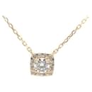 Vendome Aoyama Diamond Necklace 0.27ct K18YG Yellow Gold in Great Condition - & Other Stories