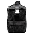 Fendi Canvas Leather S Body Bag Backpack 7VZ067 AG0M in Great Condition