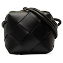 Bottega Veneta Leather Intrecciato Cassette Crossbody Bag 701915 in Great Condition