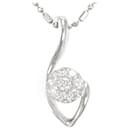 PT900 Platinum PT850 Necklace Diamond 0.30ct in Excellent Condition - & Other Stories