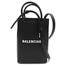 Bolsa de ombro Balenciaga Smart phone de couro 7577730AI2N1000 em excelente estado