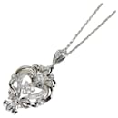 Platinum Pt900 Pt850 Diamond Pendant Necklace in Excellent Condition - & Other Stories