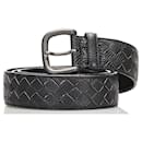 Ceinture en python Intrecciato de Bottega Veneta 85-97cm en très bon état