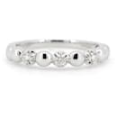 Vandome Aoyama Diamond Ring Size 11, 0.09ct, K18 White Gold, Ladies' Silver Jewelry, Pre-Owned in Great Condition - & Other Stories