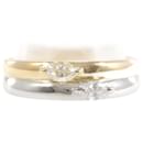 PT900 Platinum K18 Yellow Gold Ring with Yellow Sapphire in Excellent Condition - & Other Stories