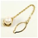 K18 Yellow Gold Pearl Pin Brooch in Pristine Condition - & Other Stories