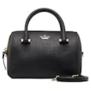 Kate Spade Leather Mini Handbag 2WAY PXRU7182 Black in Very Good Condition