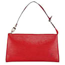 Borsa a mano Louis Vuitton Epi Pochette Accessoire M52957 in pelle in ottime condizioni