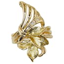 Anello in diamante in oro giallo K18YG 0,03 ct Taglia 11 in ottime condizioni - & Other Stories