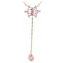 KARATI Morganite, Collana con zaffiri rosa e diamanti, MO22.35ct, SP0.44ct, D0.14ct, K18 Oro rosa da donna - Preloved in ottime condizioni - & Other Stories