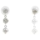 Boucles d'oreilles en diamant en platine PT900 0,25 ct en excellent état - & Other Stories