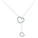 Ponte Vecchio Heart Diamond Necklace 0.34ct K18WG in Great Condition - & Other Stories