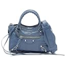 Balenciaga Classic Mini City Handbag Leather Handbag in Very Good Condition