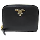 Prada Leather Zip Around Wallet Leather Coin Case 1MM268 in Great Condition