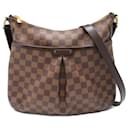 Bolsa transversal Louis Vuitton Damier Ebene Bloomsbury PM em lona N42251 em muito bom estado