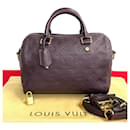 Louis Vuitton Speedy Bandouliere 25 Leather Handbag M40765 in Very Good Condition