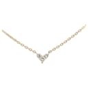 K18YG Diamond Mysterious Heart Necklace in Great Condition - & Other Stories