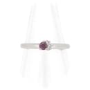 Pre-owned PT950 Platinum Ruby Diamond Ring Size 10 in Great Condition - & Other Stories