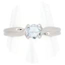 PT950 Platinum Aquamarine Ring Size 12 in Great Condition - & Other Stories