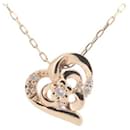 Collier en diamant en or rose K10PG en excellent état - & Other Stories