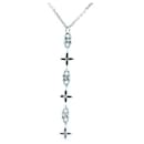 Pre-owned K18WG Diamond Necklace 18K White Gold in Great Condition - & Other Stories