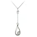 K18WG Diamond Necklace White Gold in Great Condition - & Other Stories