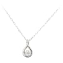 K18WG Diamond Necklace 18K White Gold in Great Condition - & Other Stories