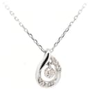 Pre-owned K18WG Diamond Necklace 18K White Gold in Great Condition - & Other Stories