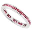 Sans marque K18 bague en or blanc avec 1.18ct Ruby pour Femme (size 20) - Pré-aimé en excellent état - & Other Stories