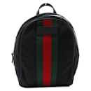 Mochila Gucci GG Nylon Ophidia Mochila de Lona 631000 em ótimo estado