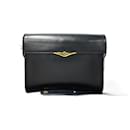 Cartier Sapphire de Cartier Shoulder Bag Leather Shoulder Bag 22965 in Very Good Condition