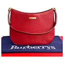 Burberry Leder Schultertasche in gutem Zustand