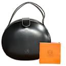 Loewe Leather Round Handle Bag Leather Handbag in Very Good Condition