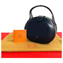 Loewe Leather Round Handle Bag Leather Handbag in Very Good Condition