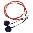 Buddhistischer Rosenkranz in Rot und Lila , Echte Koralle , Herrliches Armband, unisex (Pre-Owned) In sehr gutem Zustand - & Other Stories