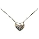 Tiffany & Co Heart Arrow Motif Necklace SV925 Silver K18YG Yellow Gold in Very Good Condition