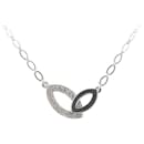 Pre-owned K18WG White Gold Diamond Necklace in Great Condition - & Other Stories