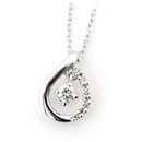 Pre-owned K18WG Diamond Necklace 18K White Gold in Great Condition - & Other Stories