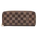 Louis Vuitton Damier Cles Wallet N41626 PVC Leather in Good Condition