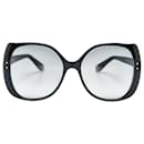 Gucci GG Logo Cat Eye Sonnenbrille GG 0472S Kunststoff 56-17-145 In sehr gutem Zustand