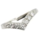 Platinum Diamond Ring PT900 0.27ct Size 14.5 in Excellent Condition - & Other Stories