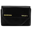 Balenciaga Leather Mini Wallet 529098 in Great Condition