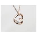 Pendentif en diamant en or rose K18PG de 40 cm en excellent état - & Other Stories