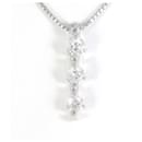 PT900 Platinum PT850 Necklace Diamond in Excellent Condition - & Other Stories